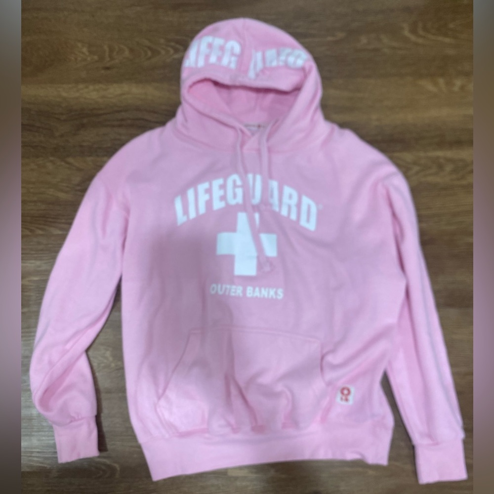 Pink Lifeguard Hoodie